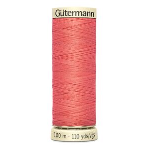 Gutermann Sew-all Thread 100m #896 APRICOT PINK, 100% Polyester