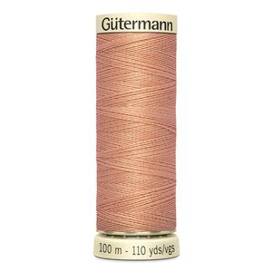 Gutermann Sew-all Thread 100m #938 VERY LIGHT TERRA COTTA, 100% Polyester