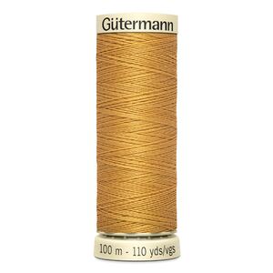 Gutermann Sew-all Thread 100m #968 GOLD, 100% Polyester