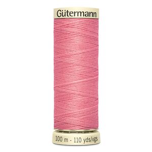 Gutermann Sew-all Thread 100m #985 PALE GERANIUM PINK 100% Polyester