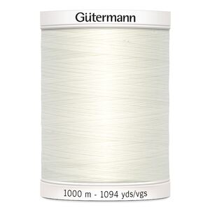 Gutermann Sew-all Thread #111 OFF WHITE 1000m Spool M292 100% Polyester