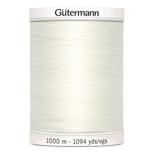 Gutermann Sew-all Thread #111 OFF WHITE 1000m Spool M292 100% Polyester