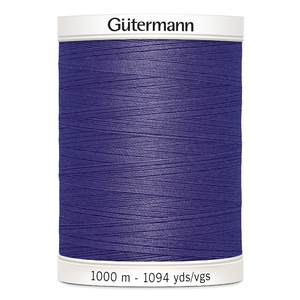 Gutermann Sew-all Thread #128 DUSKY PURPLE, 1000m 100% Polester Sewing Thread