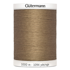 Sewing thread nougat brown 1000m