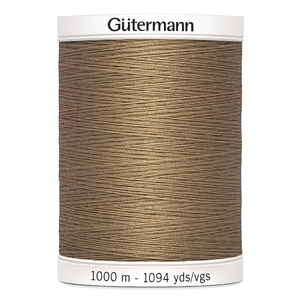 Gutermann Sew-all Thread #139 SEINNA BROWN 1000m Spool M292 100% Polyester