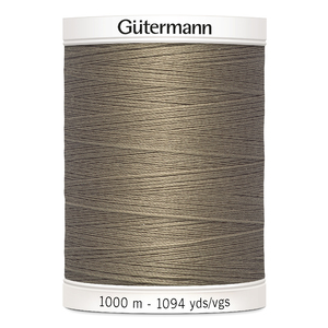 Gutermann Sew-all Thread #199 LATTE BROWN 1000m Spool M292 100% Polyester