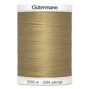 Gutermann Sew-all Thread #265 MID BEIGE 1000m Spool M292 100% Polyester
