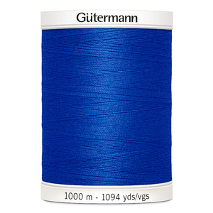 Gutermann Sew-all Thread #315 DARK ROYAL BLUE 1000m Spool M292 100% Polyester