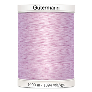 Gutermann Sew-all Thread #320 BABY PINK 1000m Spool M292 100% Polyester
