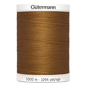 Gutermann Sew-all Thread #448 COPPER 1000m Spool M292 100% Polyester