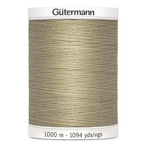 Gutermann Sew-all Thread #464 BEIGE 1000m Spool M292 100% Polyester