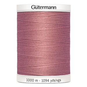 Gutermann Sew-all Thread #473 DUSKY PINK 1000m Spool M292 100% Polyester