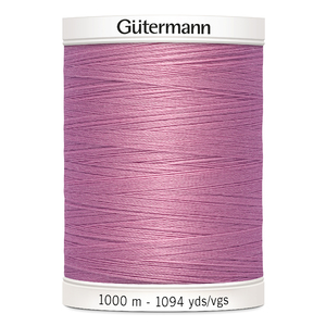Gutermann Sew-all Thread #663 LIGHT ROSE PINK 1000m Spool M292 100% Polyester