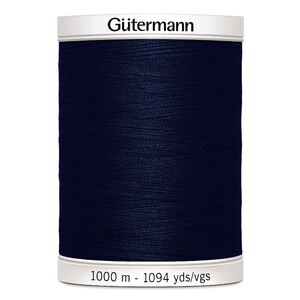 Gutermann Sew-all Thread #665 ULTRA DARK NAVY BLUE 1000m Spool M292 100% Polyester