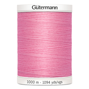 Gutermann Sew-all Thread #758 PINK 1000m Spool M292 100% Polyester