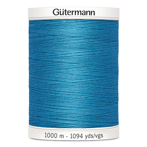 Gutermann Sew-all Thread #761 MALIBU BLUE 1000m Spool M292 100% Polyester