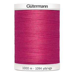 Gutermann Sew-all Thread #890 HOT PINK 1000m Spool M292 100% Polyester