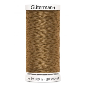 Gutermann Professional Jeans Thread, #2000 LIGHT OLD GOLD, 100m Spool