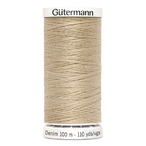 Gutermann Professional Denim Jeans Thread, #2795 BEIGE, 100m Spool
