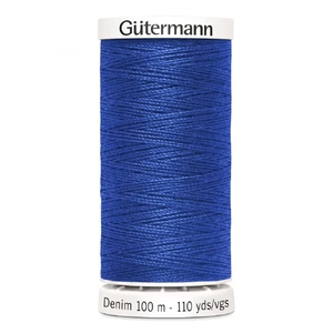 Gutermann Professional Denim Jeans Thread, #6690 ROYAL, 100m Spool