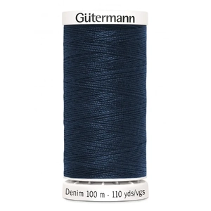 Gutermann Professional Denim Jeans Thread, #6855 NAVY, 100m Spool