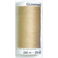 XX Gutermann Sew-all Thread 250m Colour 722 BEIGE, 100% Polyester