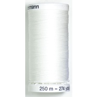 XX Gutermann Sew-all Thread 250m Colour 800 WHITE, 100% Polyester