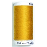 XX Gutermann Sew-all Thread 250m Colour 968 GOLD, 100% Polyester