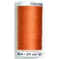 XX Gutermann Sew-all Thread 250m Colour 982 DUSKY ORANGE, 100% Polyester