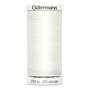 Gutermann Sew-all Thread 250m #111 OFF WHITE