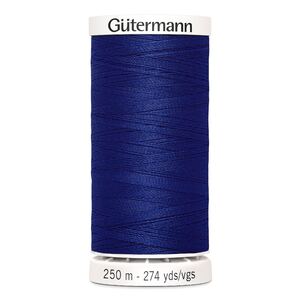 Gutermann Sew-all Thread 250m #232, DARK ROYAL BLUE