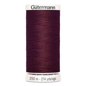 Gutermann Sew-all Thread #369 CLARET aka WINE, 250m Spool