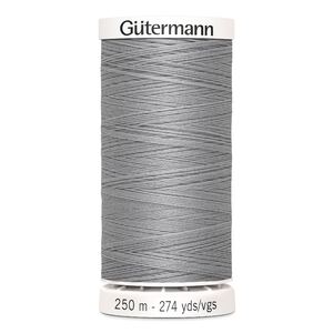Gutermann Sew-all Thread 250m Spool, 100% Polyester, #38 GREY