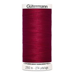 Gutermann Sew-all Thread #384 CARMINE RED, 250m, 100% Polyester