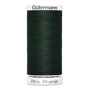 Gutermann Sew-all Thread 250m #472 VERY DARK FOREST GREEN