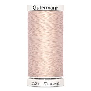 Gutermann Sew-all Thread 250m #658 VERY LIGHT PEACH
