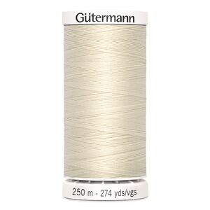 Gutermann Sew-all Thread 250m #802 ECRU