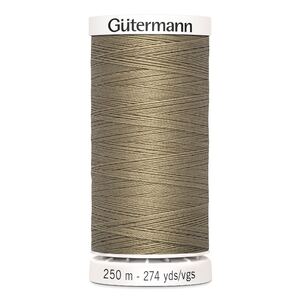 Gutermann Sew-all Thread 250m #868 BISCUIT BROWN