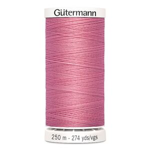 Gutermann Sew-all Thread 250m #889, ROSE PINK