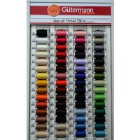 Gutermann Sew-All Thread 250m Sewing Thread 100% Polyester, Select Colour