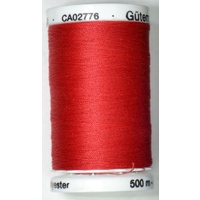 Gutermann Sew-all Thread, 500m Colour 156, RED, 100% Polyester