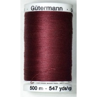 Gutermann Sew-all Thread, #369 CLARET, 500m Spool M292