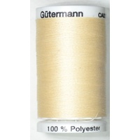 Gutermann Sew-all Thread, #414 BLONDE CREAM, 500m Spool M292