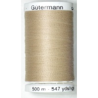 Gutermann Sew-all Thread, #722 BEIGE, 500m Spool M292
