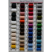 Gutermann Sew-All Thread 500m, Sewing Thread, 100% Polyester, Select Colour