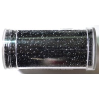 GUTERMANN CREATIV SEED BEADS, Size 9/0, 28 gram TUB, BLACK, HIGHEST QUALITY