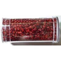 Gutermann Creativ Seed Beads, Size 9/0, 28 gram Tub, RED
