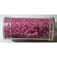 GUTERMANN CREATIV SEED BEADS, Size 9/0, 28 gram TUB, PINK-4810, HIGHEST QUALITY