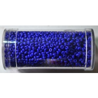 GUTERMANN CREATIV SEED BEADS, Size 9/0, 28 gram TUB, BLUE-6668, HIGHEST QUALITY