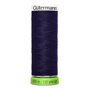 Sew-All rPET Thread #339 VERY DARK NAVY BLUE 100m 100% Recycled Polyester